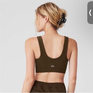 ALO Seamless Chosen Bra Brown Sports Bra